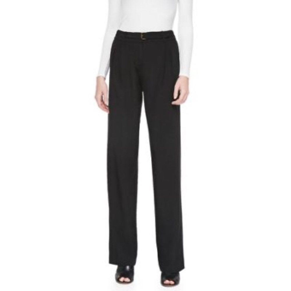 ATM Wide leg black pant